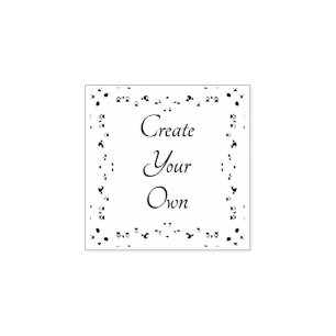 Creëer Uw Eigen Custom Puppy Paws Rubber Stamp Rubberstempel