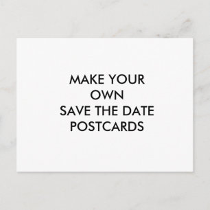 Creëer Uw eigen Custom Save the Date Briefkaart
