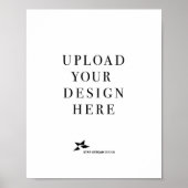 Creëer Uw eigen design portret Poster (Voorkant)