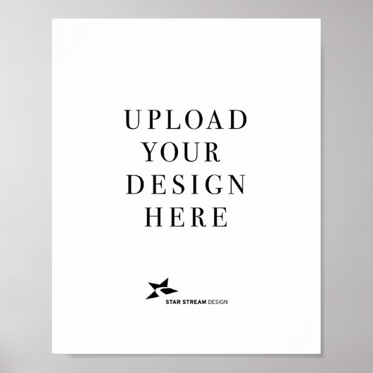 Creëer Uw eigen design portret Poster (Voorkant)