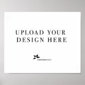 Creëer Uw eigen designlandschap Poster (Voorkant)
