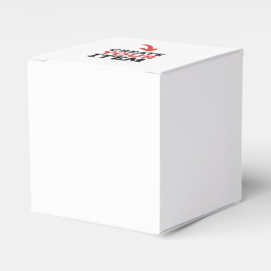 CREËER-UW-EIGEN DIY Aangepast huwelijksontwerp upl Bedankdoosjes (Voorkant Zijde)
