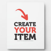 CREËER-UW-EIGEN DIY Aangepast om uw ontwerp te upl Fotoplaat (Voorkant)