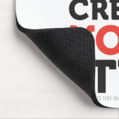 CREËER-UW-EIGEN DIY Aangepast om uw ontwerp te upl Muismat (Hoek)