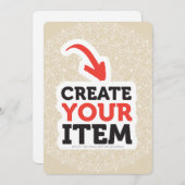 CREËER-UW-EIGEN DIY Aangepast om uw ontwerp te upl Programma (Voorkant / Achterkant)