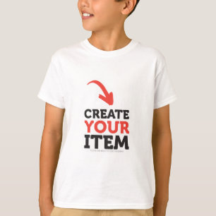 CREËER-UW-EIGEN DIY Aangepast om uw ontwerp te upl T-shirt