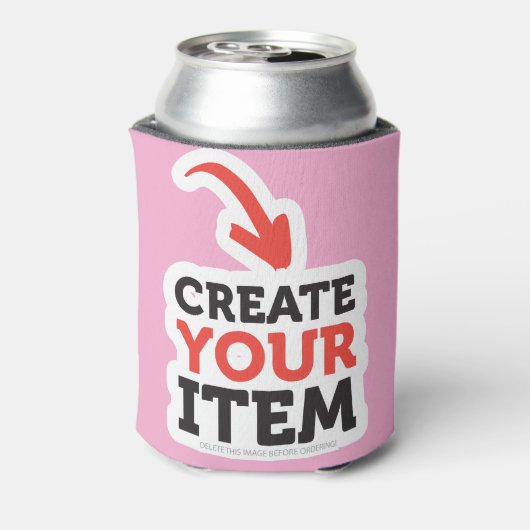 CREËER-UW-EIGEN DIY Aangepaste ontwerpbachelorette Blikjeskoeler (Blikje Achterkant)