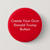 Creëer Uw eigen Donald Trump Round Button (Voorkant)