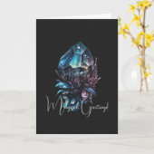 Creëer Uw eigen donkere kristallen Kaart (Gele Bloem)