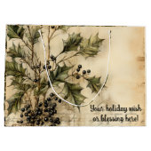 Creëer uw eigen  donkere winterbessen groot cadeauzakje (Achterkant)