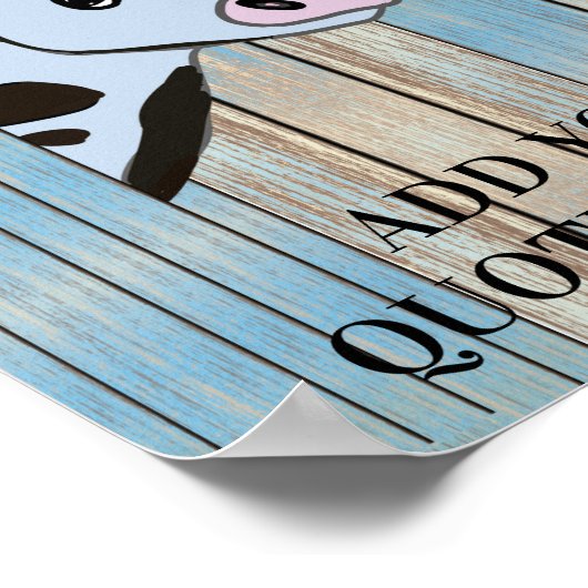 CREËER UW EIGEN DOUANE-POSTER POSTER (Hoek)