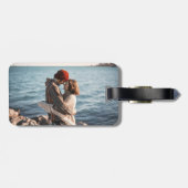 Creëer Uw Eigen Douanefoto Dubbelzijdig Bagagelabel (Achterkant horizontaal)