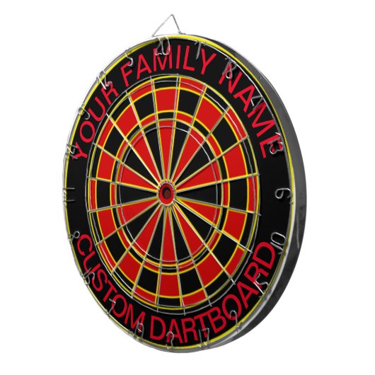 Creëer Uw eigen DOUANEPRODUCT een dartboard Dartbord (Voorkant Rechts)
