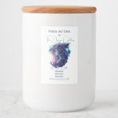 Creëer Uw eigen drakengodin Voedselcontainer Etiket (Voorkant)