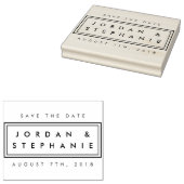 Creëer Uw eigen Duidelijke Stijlvolle Modern Sla d Rubberstempel (Gestempeld)