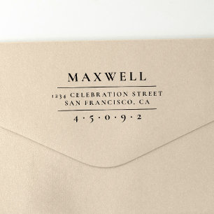 Creëer Uw eigen eBay Familienaam Return Address Zelfinktende Stempel