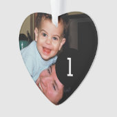 Creëer uw eigen eenvoudige 2 afbeeldingen hartstij ornament (voorkant)