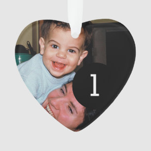 Creëer uw eigen eenvoudige 2 afbeeldingen hartstij ornament