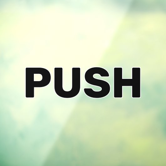 Creëer uw eigen eenvoudige aangepaste duw venster raamsticker (Vel 3)