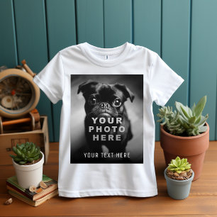 Creëer Uw eigen Eenvoudige foto- en aangepaste tek T-shirt
