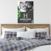 Creëer Uw eigen eerste Vaderdag foto Canvas Afdruk (Insitu (Slaapkamer))