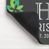 Creëer Uw eigen eerste Vaderdag foto Muismat (Hoek)