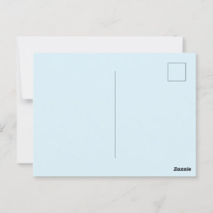 Creëer uw eigen effen kleur glanzend Briefkaart