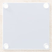 Creëer uw eigen eigen, op maat ontworpen glazen onderzetter (Achterkant)