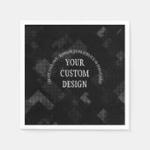 Creëer uw eigen eigen, op maat ontworpen servet (Voorkant)