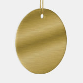 Creëer Uw eigen elegante gouden blik Keramisch Ornament (Rechts)