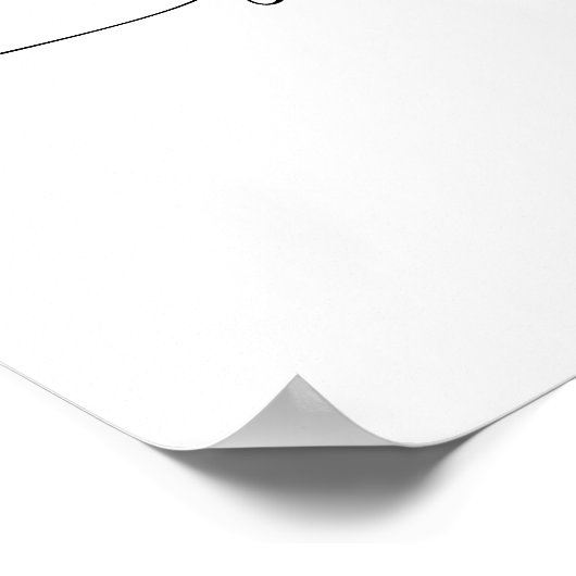 Creëer uw eigen elegante minimalistische offerte o poster (Hoek)