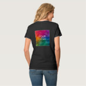Creëer Uw eigen elegante moderne Sjabloon T-shirt (Achterkant volledig)