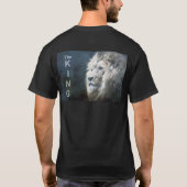 Creëer Uw eigen elegante Pop Art Lion Head Sjabloo T-shirt (Achterkant)