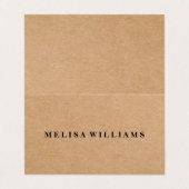 Creëer uw eigen elegante stijl in een stijlvol for visitekaartjes (Buitenkant ongevouwen)