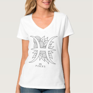 Creëer Uw eigen Elegante Zwart & Wit Vissen T-shirt
