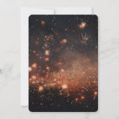 Creëer Uw Eigen Embers & Vuurwerk Kaart (Achterkant)