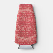 Creëer uw eigen en maak het uw flesjeskoeler (Voorkant)