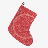 Creëer uw eigen en maak het uw grote kerstsok (Voorkant (Hangend))