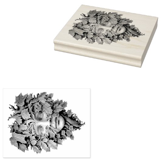 Creëer Uw eigen esdoorndroog Rubberstempel (Gestempeld)