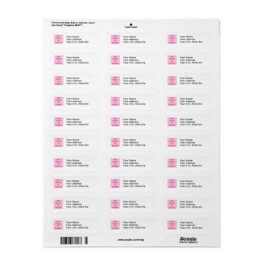 Creëer Uw eigen Etiket (Full Sheet)