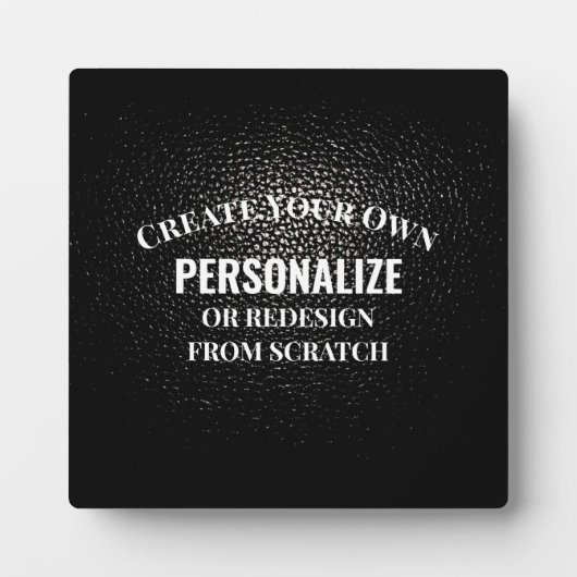 Creëer uw eigen exemplaar - ontwerp uw eigen eigen fotoplaat (Voorkant)