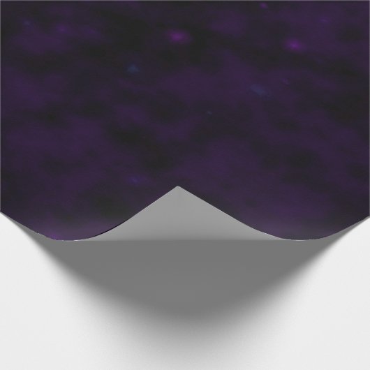 Creëer uw eigen — extra donkerbruine textuur Paars Cadeaupapier (Hoek)