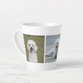 Creëer uw eigen familiefoto latte mok (Linkerhoek)