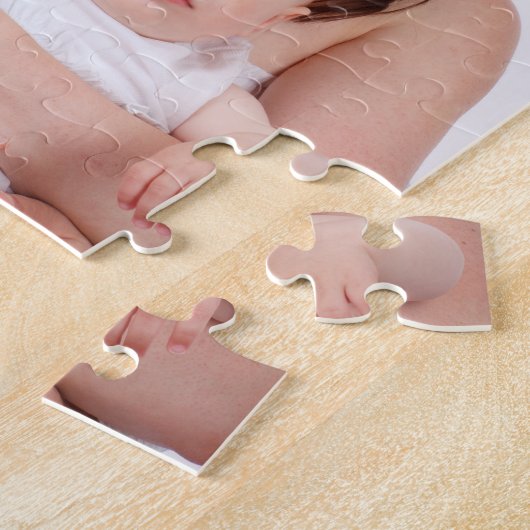 Creëer Uw eigen familiefoto Legpuzzel (Zijkant)