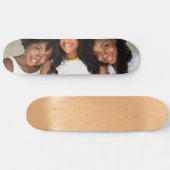 Creëer Uw eigen familiefoto Skateboard (Horizontaal)