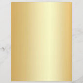 Creëer Uw eigen Faux Gold Glamoureuze Sjabloon (Achterkant)