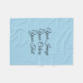 Creëer Uw eigen Fleece Deken (Voorkant (Horizontaal))