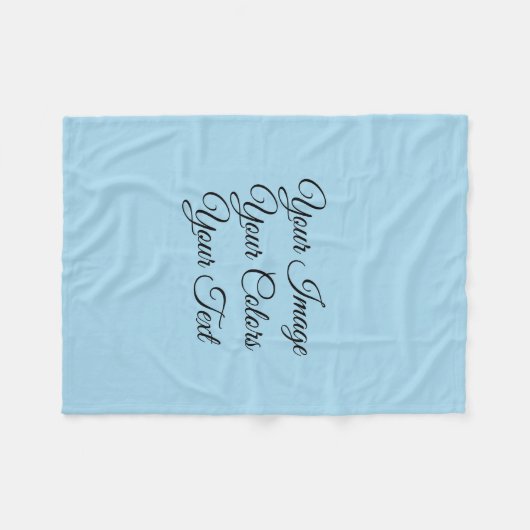 Creëer Uw eigen Fleece Deken (Voorkant (Horizontaal))