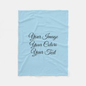 Creëer Uw eigen Fleece Deken (Voorkant)