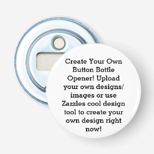 Creëer Uw eigen flesopening voor aangepaste knoppe Button Flesopener